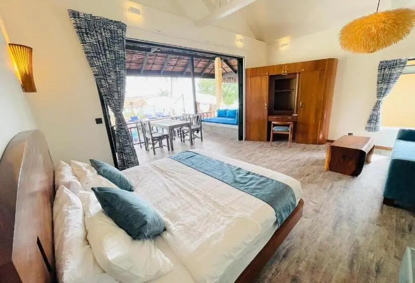 オーシャンビューの１ベッドルームビラ, Absolute Beachfront Resort