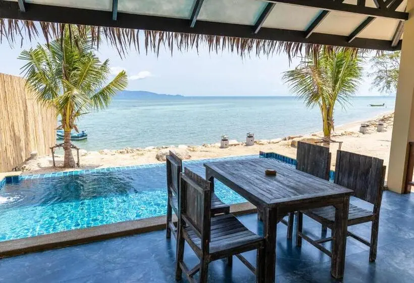 プール付き１ベッドルームヴィラ, Absolute Beachfront Resort