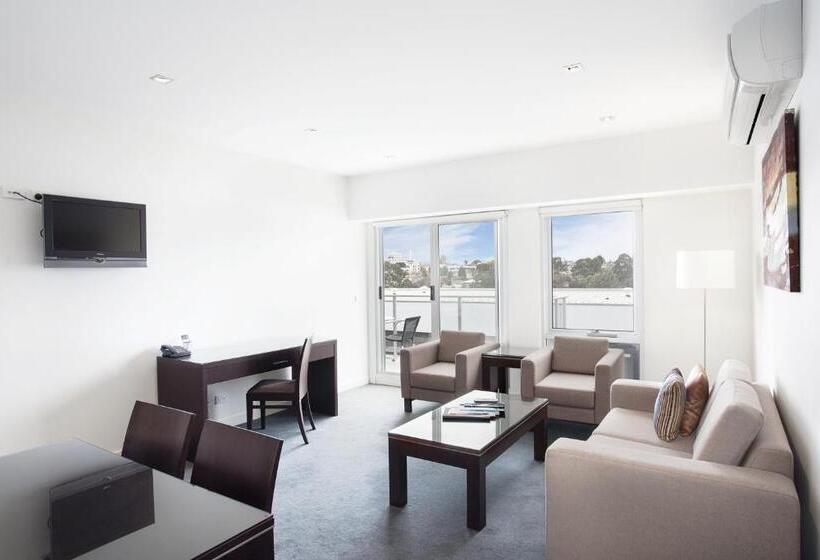סוויטת דלוקס 2 חדרים, St Kilda Central Apartments