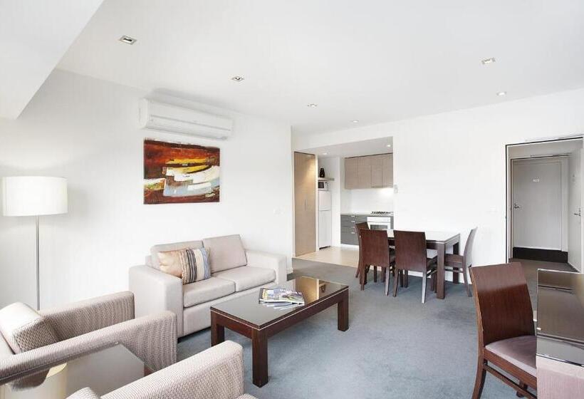 סוויטת דלוקס 2 חדרים, St Kilda Central Apartments