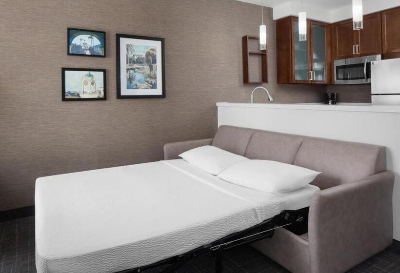 带大床的套房, Residence Inn By Marriott Tustin Orange County