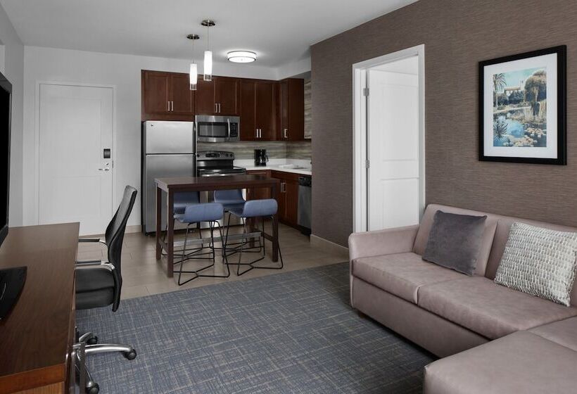 带2个卧室的套房, Residence Inn By Marriott Tustin Orange County