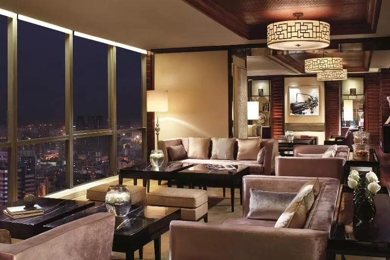 キングサイズベッドのクラブルーム, The Ritzcarlton, Chengdu