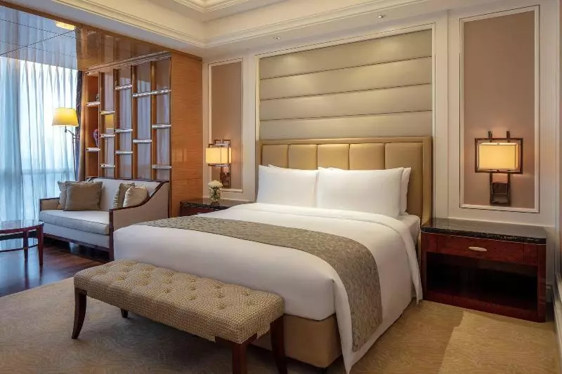 キングサイズベッドのクラブルーム, The Ritzcarlton, Chengdu