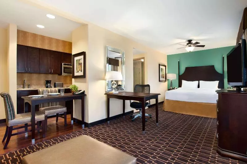 キングサイドベッドのスタンダードワンルーム, Homewood Suites By Hilton Shreveport / Bossier City, La