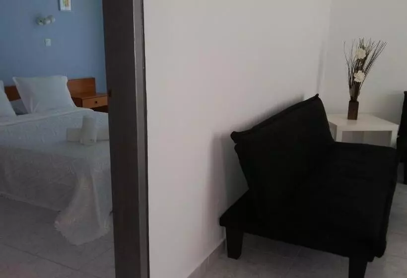 آپارتمان 1 خوابه با چشم‌انداز دریا, Pyrgos Hotel Apartments