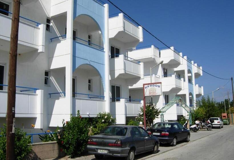 Апартаменты 1 Спальня Вид на Море, Pyrgos Hotel Apartments