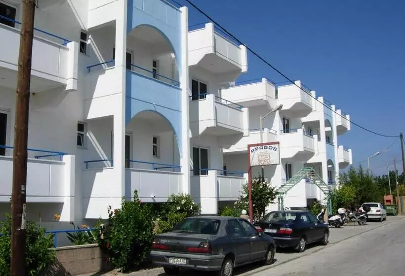 آپارتمان 1 خوابه با بالکن, Pyrgos Hotel Apartments