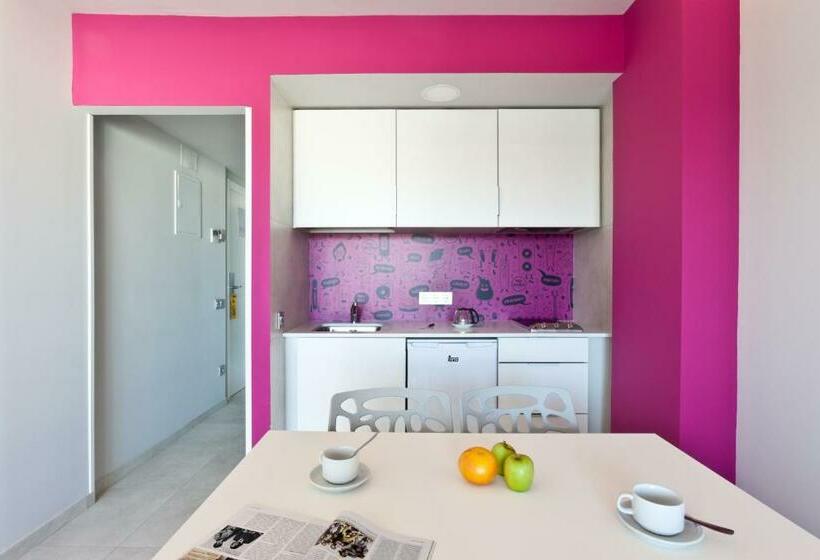 침실 2개 아파트, Ryans Ibiza Apartments  Only Adults