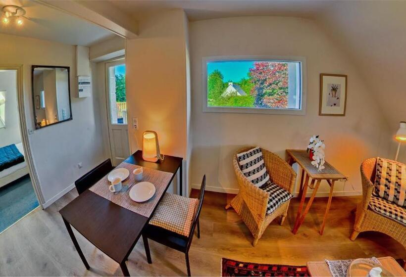 침실 1개 발코니 아파트, Domaine De Kereven