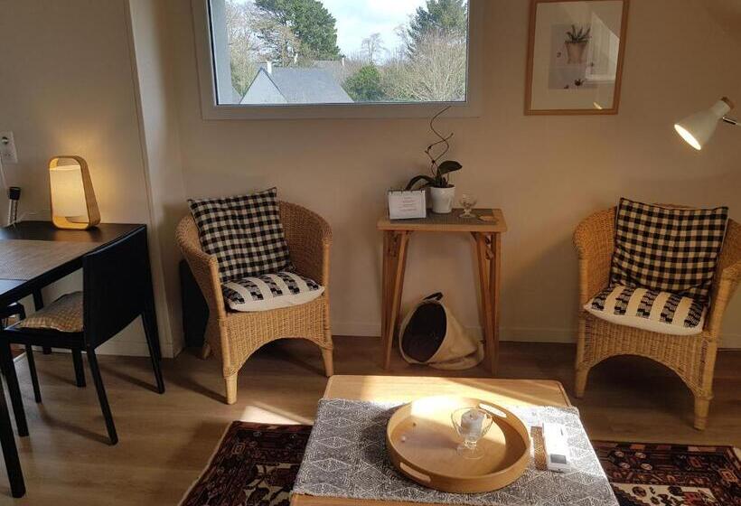 침실 1개 발코니 아파트, Domaine De Kereven