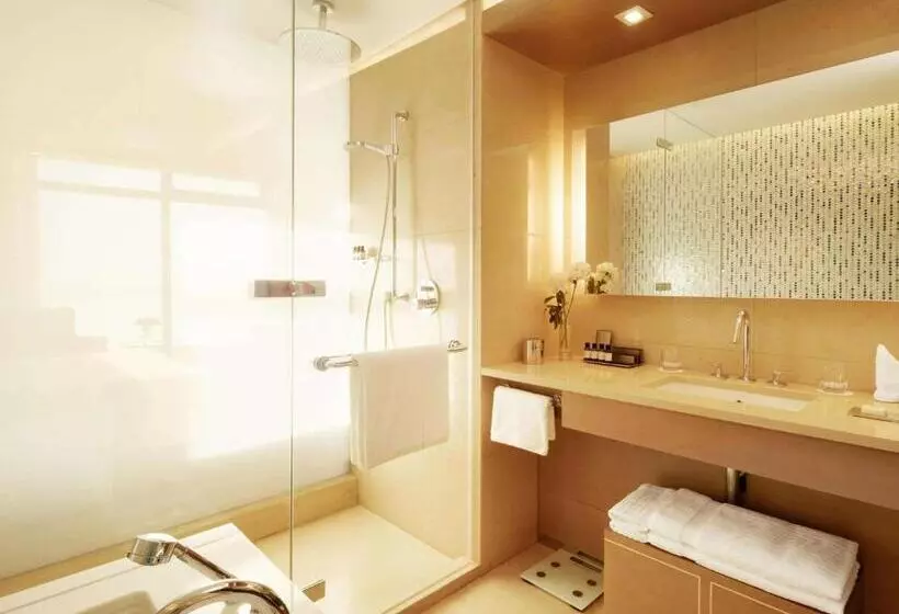 اتاق لوکس با چشم‌انداز باغ, Fairmont Baku  Flame Towers