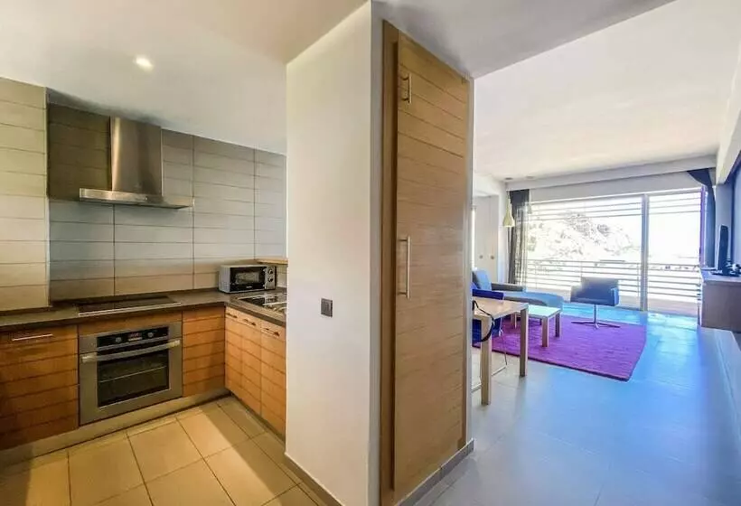 آپارتمان 1 خوابه با بالکن و چشم‌انداز دریا, Mercure Quemado Al Hoceima Resort