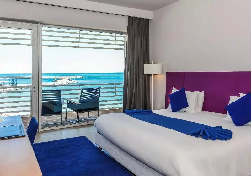آپارتمان 1 خوابه با بالکن و چشم‌انداز دریا, Mercure Quemado Al Hoceima Resort