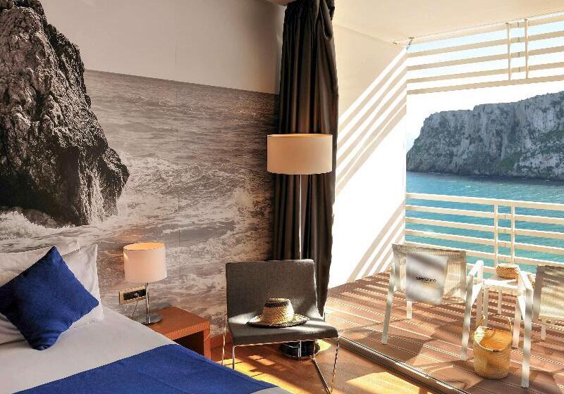 اتاق استاندارد با بالکن و چشم‌انداز دریا, Mercure Quemado Al Hoceima Resort