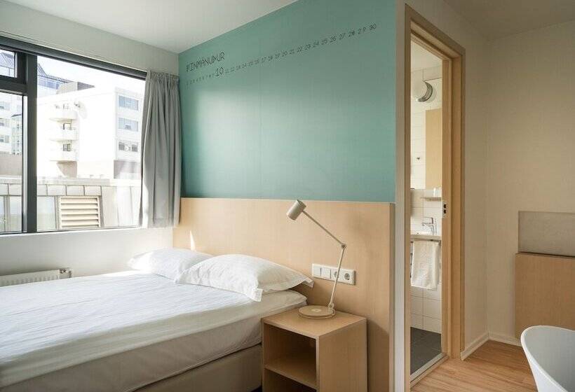اتاق استاندارد یک نفره, Reykjavik Lights Hotel By Keahotels