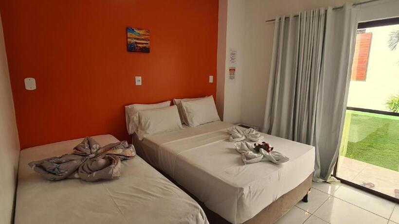 이코노미 트리플 룸, Pousada Canto Dos Corais