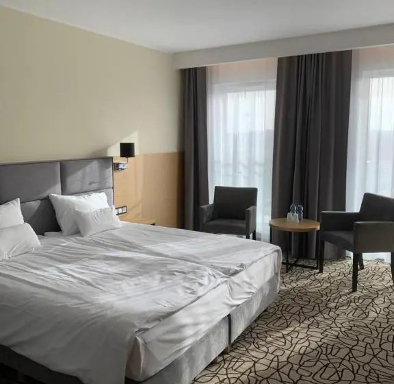 キングサイズベッドのスタンダードルーム, Aparthotel Termy Uniejów