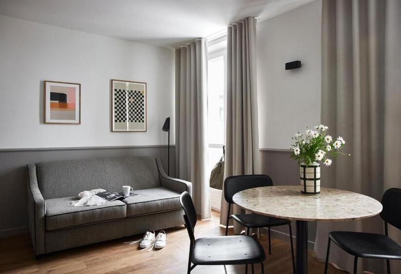 침실 2개 아파트, Base Lausanne