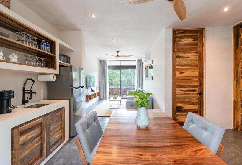 1 Schlafzimmer Apartment mit Balkon, Irie Tulum