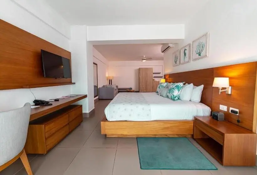 آپارتمان 1 خوابه با چشمانداز باغ, Presidential Suites Cabarete Room Only