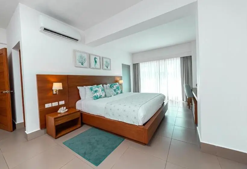 آپارتمان 1 خوابه با چشمانداز باغ, Presidential Suites Cabarete Room Only
