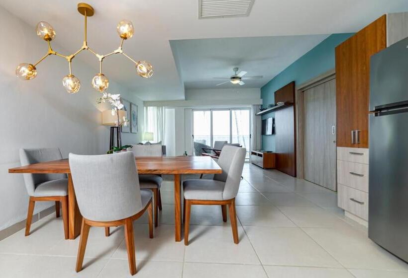 침실 1개 바다 전망 아파트, Presidential Suites Cabarete   Room Only