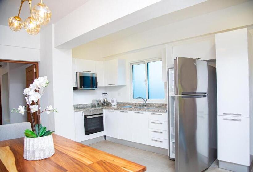 プールの見える１ベッドルームアパートメント, Presidential Suites Cabarete   Room Only