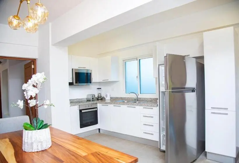 آپارتمان 1 خوابه با چشمانداز استخر, Presidential Suites Cabarete Room Only