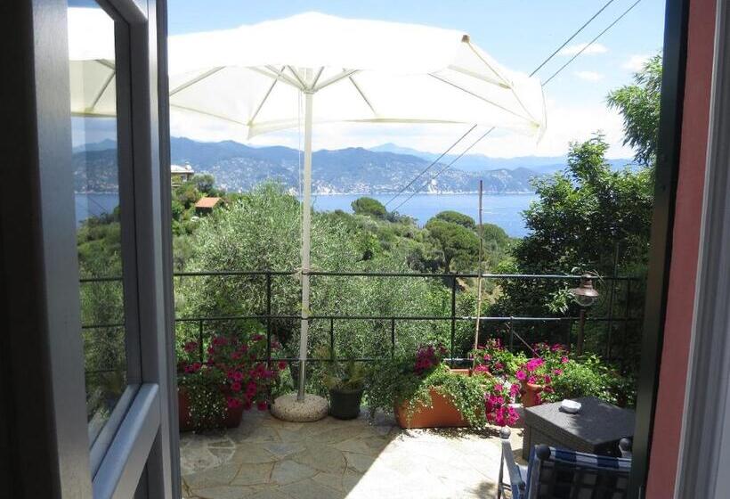 Номер Стандарт с Балконом, Agriturismo Terre Rosse Portofino