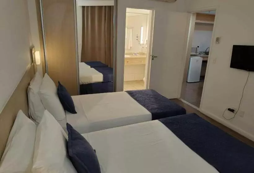 オーシャンビュースーペリアースイート, Summit Suítes Hotel Santos
