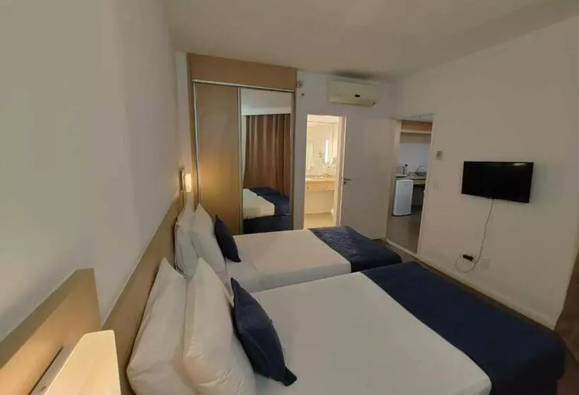 オーシャンビュースーペリアースイート, Summit Suítes Hotel Santos