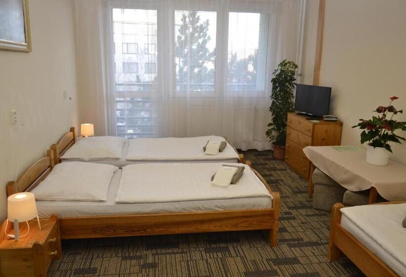 Quarto Triplo Estandar Banheiro Compartilhado, Volha