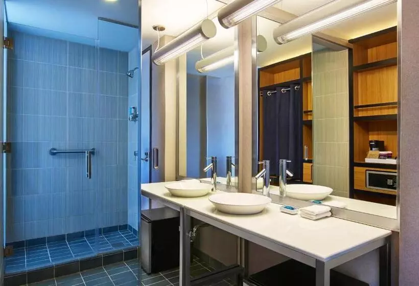 Standard-invahuone King-vuode, Aloft Houston By The Galleria