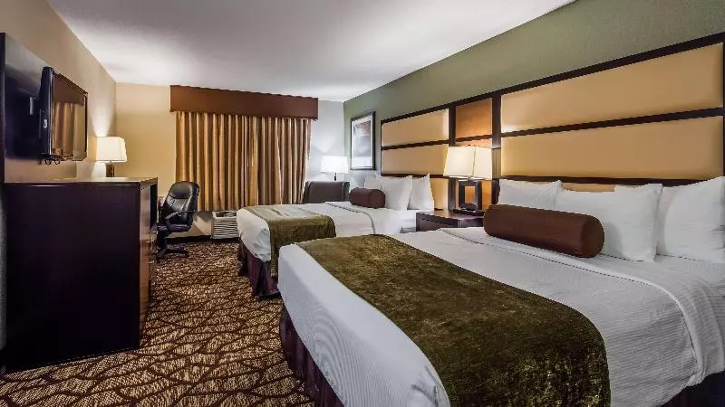 キングサイズベッドのスイートルーム, Best Western Plus Vancouver Mall Drive