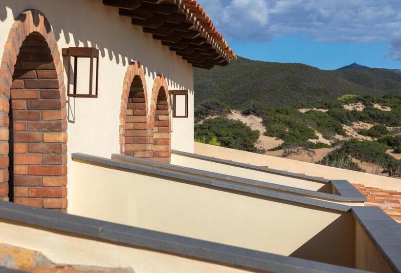 غرفة ديلوكس مزودة بشرفة, Le Dune Piscinas