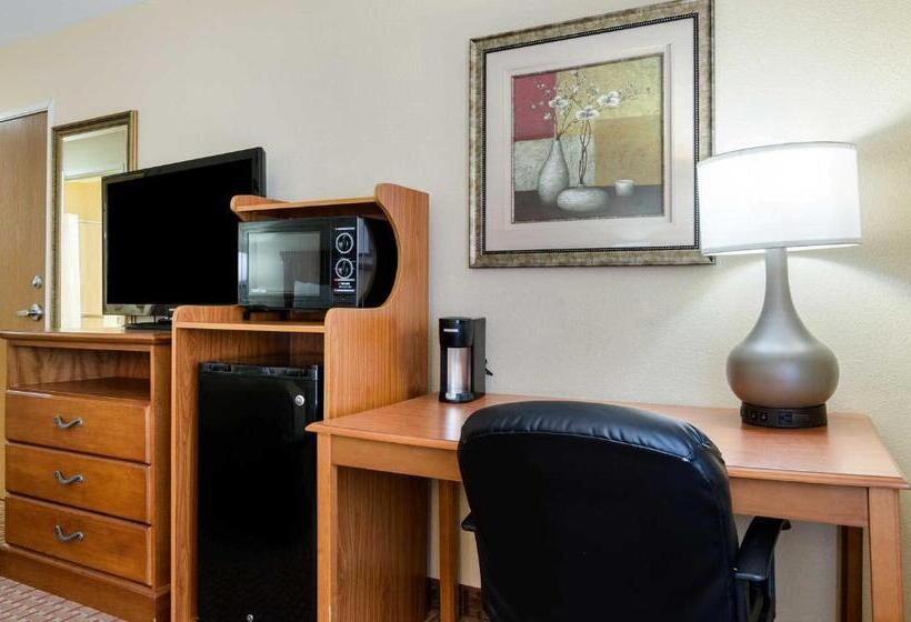 带大床的标准间, Super 8 By Wyndham Great Bend