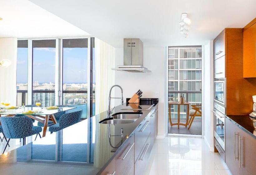 景色の見える一ベッドルームアパートメント, Brickell By Miami Vacation Rentals