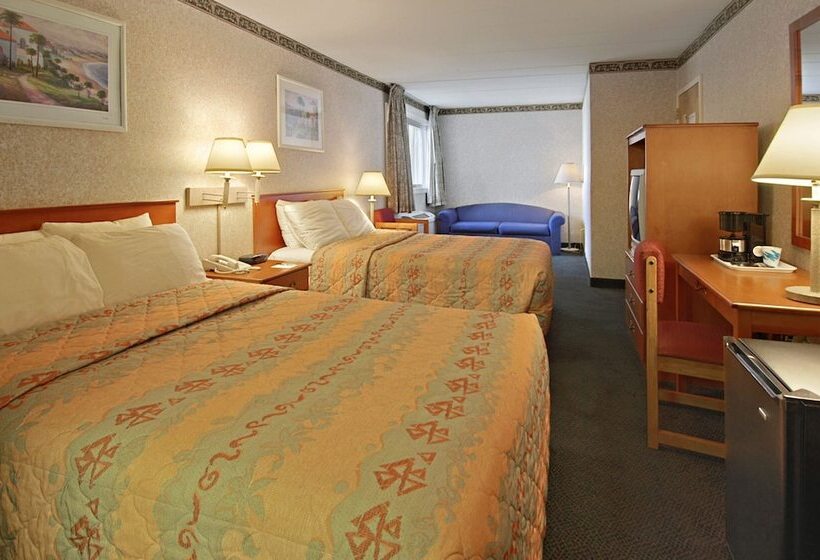 غرفه قياسيه سريرين مزدوجين, Days Inn By Wyndham Atlantic City Beachblock