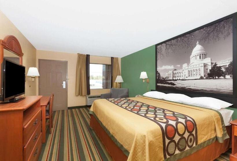 장애인을 위한 킹사이즈 침대 스탠다드 룸, Super 8 By Wyndham Jacksonville Ar