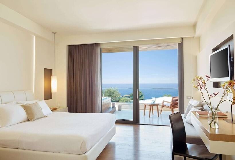 اتاق سوپریور با چشم‌انداز دریا, Cavo Olympo Luxury Hotel & Spa - Adult Only
