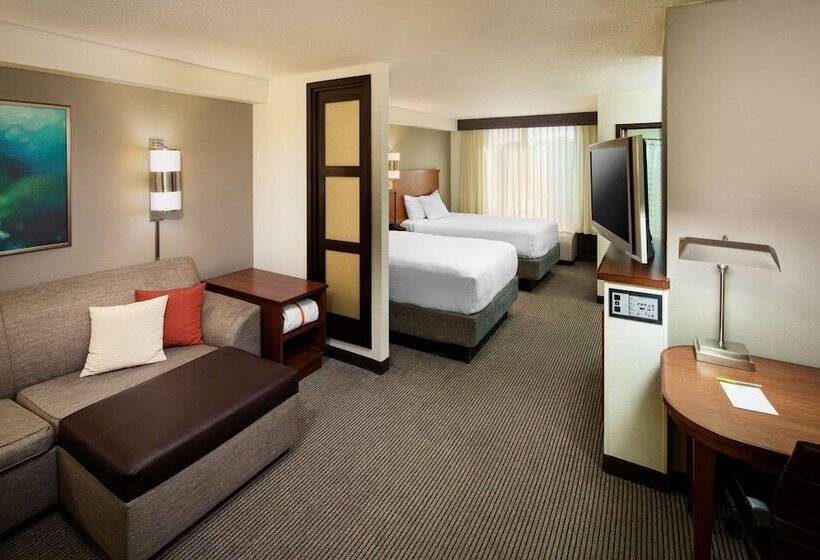 스탠다드 룸 더블 침대 2개, Hyatt Place Atlanta Alpharetta North Point Mall