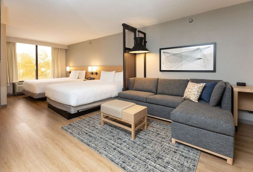 غرفه قياسيه سريرين مزدوجين, Hyatt Place Atlanta Alpharetta North Point Mall