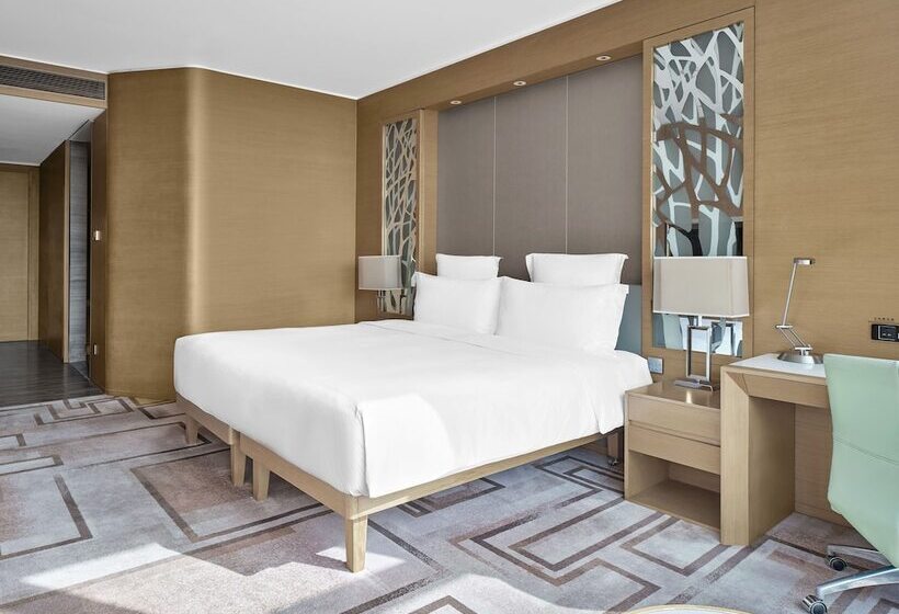 高级大房间, Langham Place Guangzhou   Walking Distance To Canton Fair & Overseas Buyers Registration Service