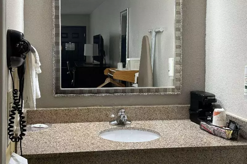キングサイズベッドのスタンダードルーム, Quality Inn Calhoun North I75