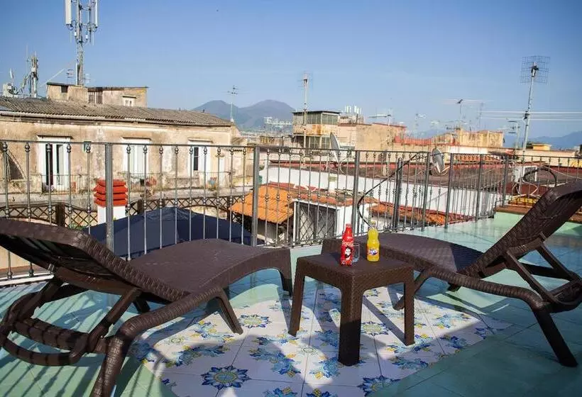 Suite with Terrace, Bed Boutique Napoli Colors