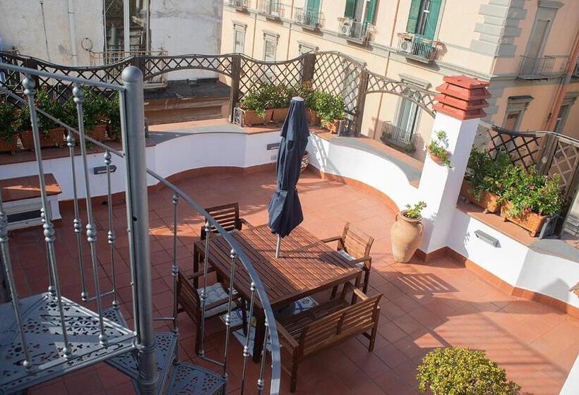 Suite with Terrace, Bed Boutique Napoli Colors