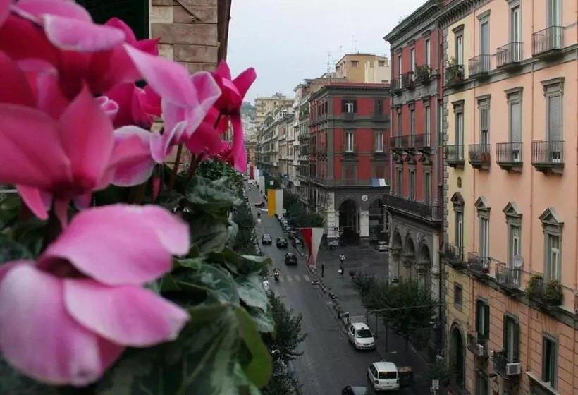 اتاق استاندارد با بالکن, Bed Boutique Napoli Colors