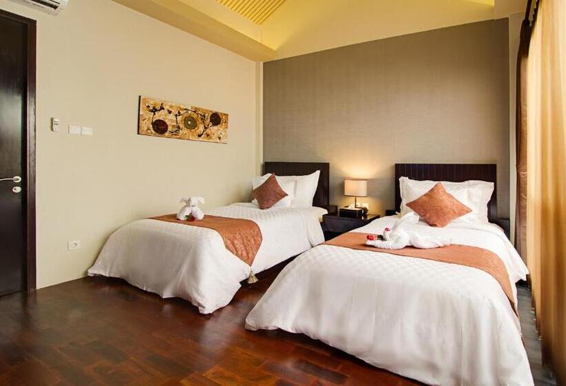 סוויטת 2 חדרי שינה, 18 Suite Villa Loft At Kuta