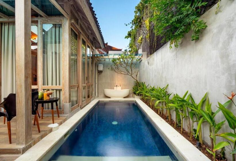 Вилла с 1 спальней и бассейном, 18 Suite Villa Loft At Kuta